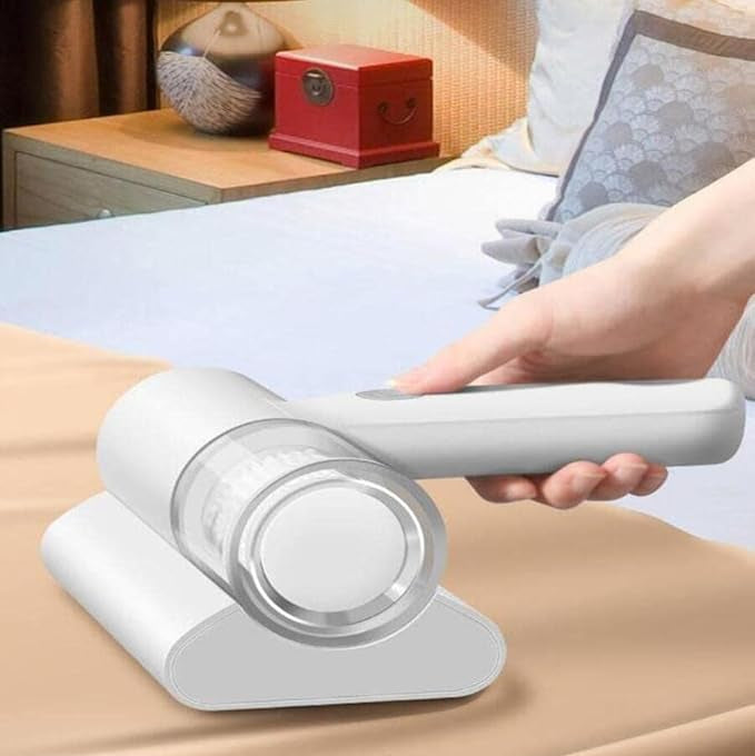 Portable Dust Suction Mites Remover Handheld Wireless Vacuum Cleaner Rechargeable Dust Remover Brush