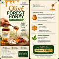 Olive Forest Honey – 100% Pure Natural Wild Forest Honey