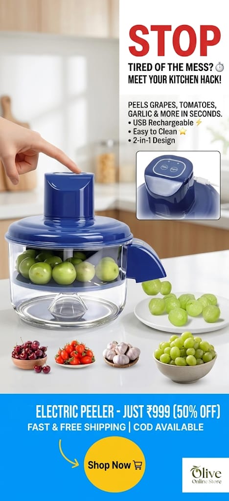 Electric Fruit & Vegetable Peeler