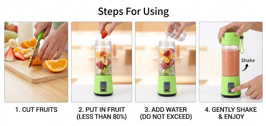 Portable Rechargeable Juicer