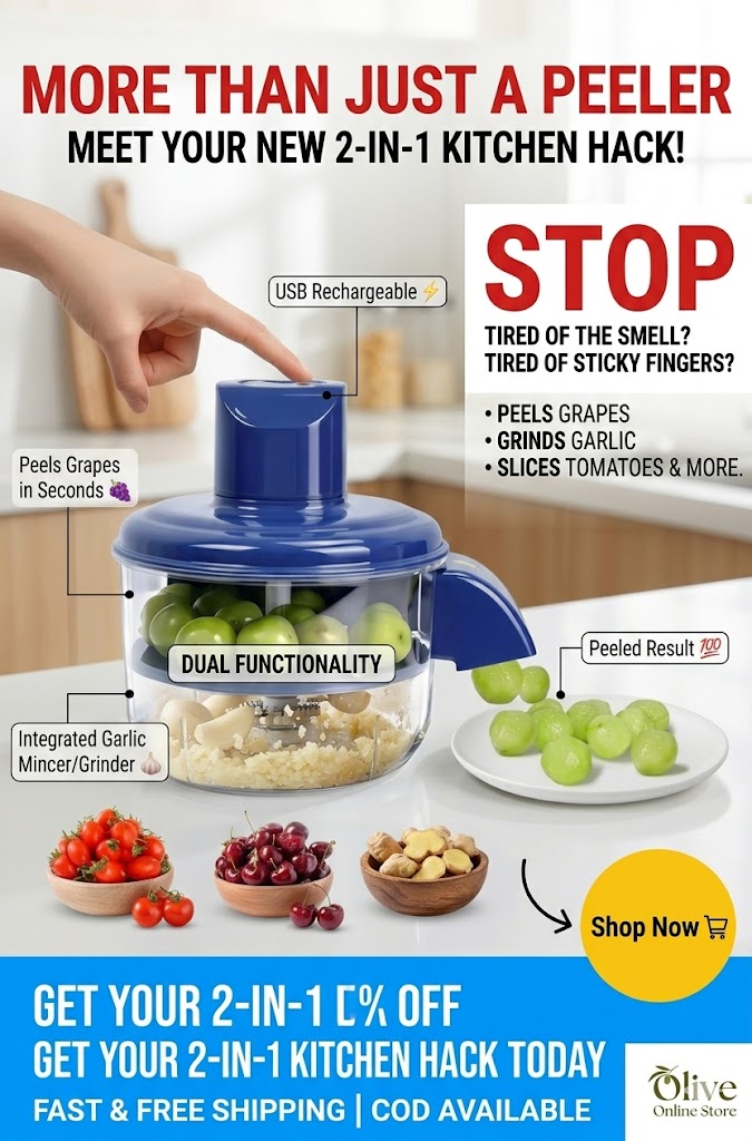 Electric Fruit & Vegetable Peeler